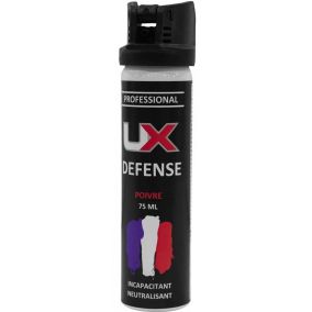 Bombe lacrymogène gel poivre UX Pro 75ml