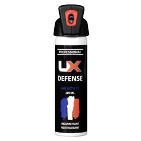 Bombe lacrymogène gaz CS UX Performance Pro Poignée NG 100ml