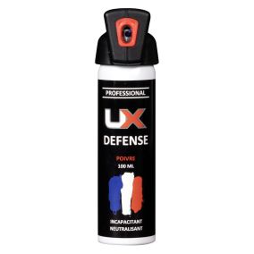 Bombe lacrymogène gaz Poivre UX Performance Pro Poignée NG 100ml