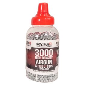 Billes BB rondes ACIER Cal 4.5 x 3000 Swiss Arms