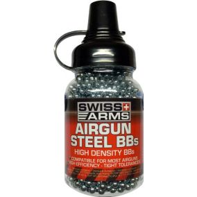 Billes BB rondes ACIER Cal 4.5 x 1500 Swiss Arms