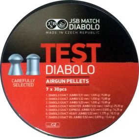 Plombs JSB Exact Test 5.5mm 7x30