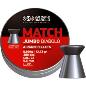 Plombs JSB Match Jumbo 5.5mm x300