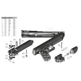 Pièce détachée Zoraki HP-01 N.6040