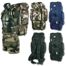 Sac a dos militaire 65 Litres polyvalent bretelles rembourrées 
