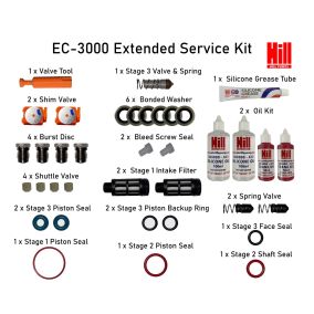 Kit d'entretien étendu pour compresseur Hill EC-3000