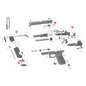 Pièce détachée Umarex réf. 81.60.0035 Kit soupape percussion chargeur T4E