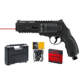 Pack revolver Umarex T4E HDR50L TR50L GEN2 laser prêt à tirer