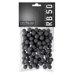 Balles caoutchouc Umarex T4E RB50 Prac-Series x 100