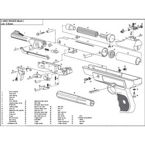 Pièce détachée Umarex ref. 2.4963.90-1 Hausse assemblée