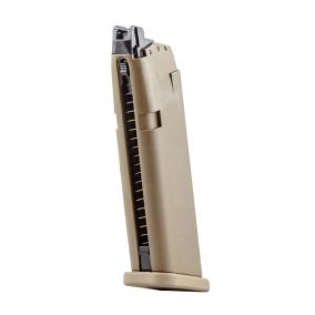 Chargeur pistolet Glock 19X cal.6mm Airsoft à gaz Coyote