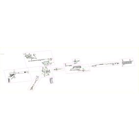 Pièce détachée Umarex réf. 96.30.0004 Ressort fausse culasse HK416 A5 Sportline