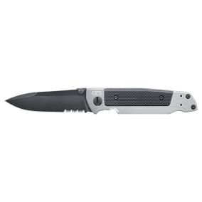 Couteau Walther Q5 Steel Frame Black Serrated