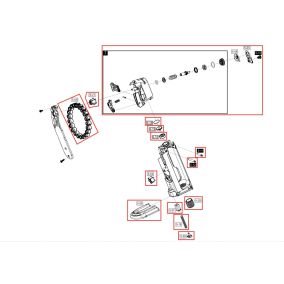 Pièce détachée Umarex réf. 81.60.0100 Chaine Walther PPQ M2