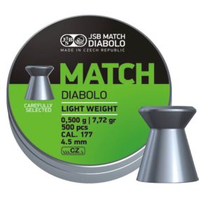 Plombs JSB Match Diabolo Light 4.5mm x500