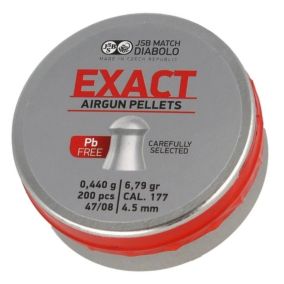 Plombs JSB Exact 4.5mm x200 sans plomb