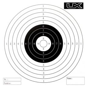 Cibles UX 14cm x 14cm (x100)