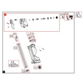 Pièce détachée Umarex réf. 81.60.0195 Valve assemblée SFP9