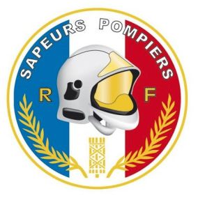 Autocollant Sapeurs Pompiers rond