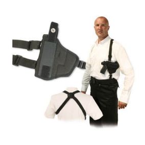 Holster d'épaule ambidextre P.A. harnais réglable en X, cordura