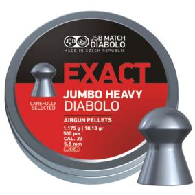 Plombs JSB Exact Jumbo Heavy 5.5mm x500
