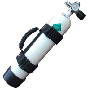 Poignée pour bouteille air comprimé