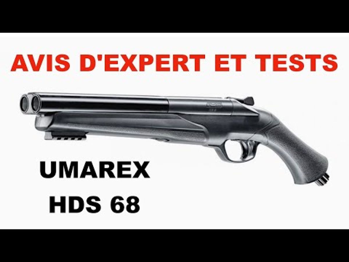 Fusil Defense T4E HDS Walther CO2 16 Joules cal 68 + 100 Billes + 5